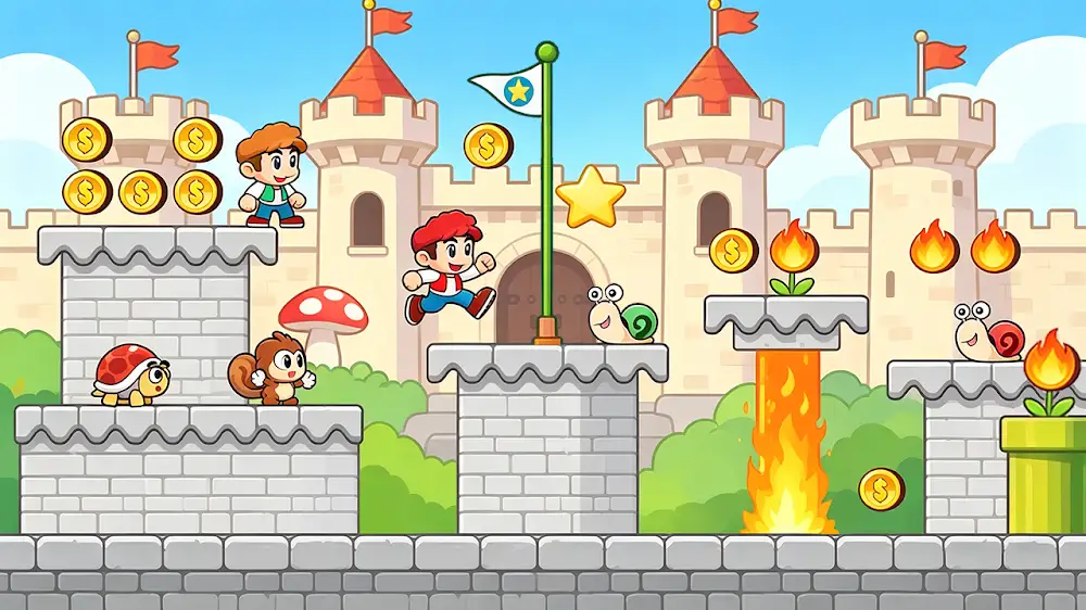 Super Barry Jump: Jungle World