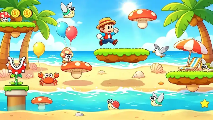 Super Barry Jump: Jungle World